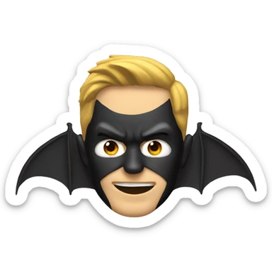 bat man sticker