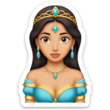 princess jasmine  sticker