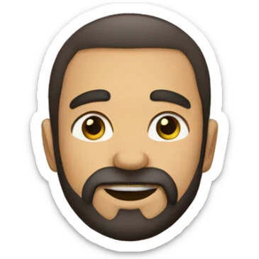 Senhor barbudo sticker