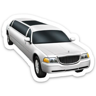Limo car sticker