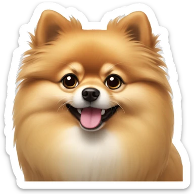 Pomeranian  sticker