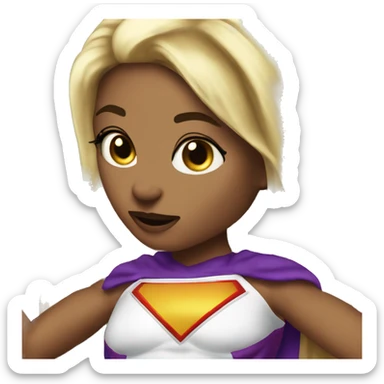 sidekick super hero bestie homie ride or die  sticker