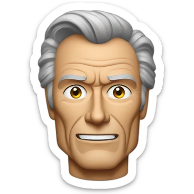 Clint eastwood sticker