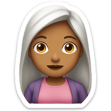 mujer embarazada sticker