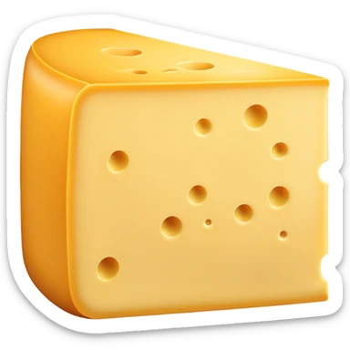 american cheese slice sticker