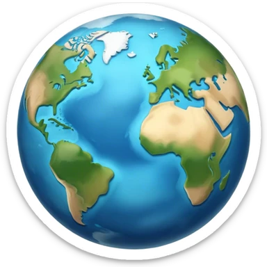 Planet Earth sticker