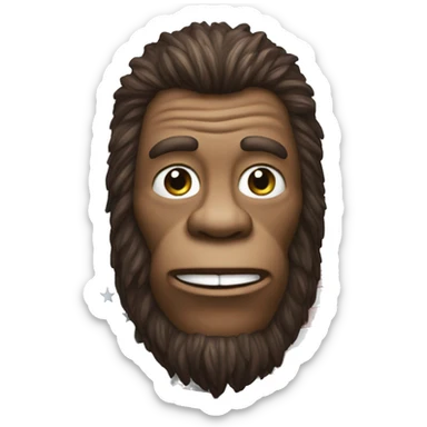 Create a political Avatar to get more engagement on the social network where your nickname is Bigfoot  sticker