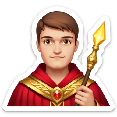 Crimson Spellbinder sticker