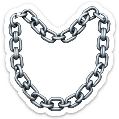 broken chain sticker