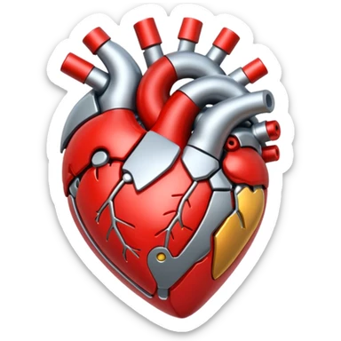 Cœur entierement mécanique  sticker