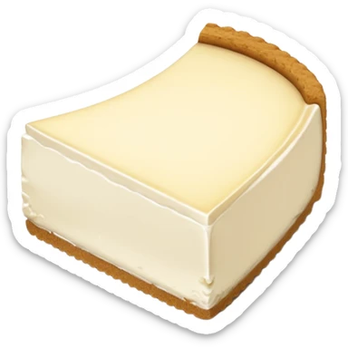 White cheesecake sticker