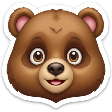 Oso enamorado  sticker