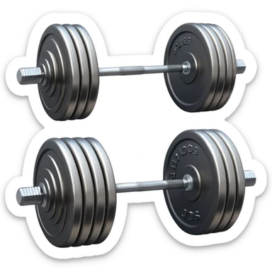 barbell sticker