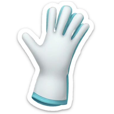 Doctor's gloves sticker