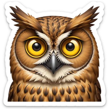 Eagle Owl sticker