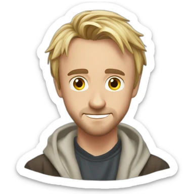 Tom felton  sticker