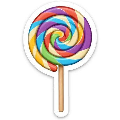 Lollipop sticker
