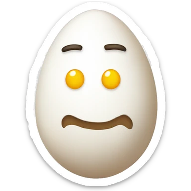 Egg sticker