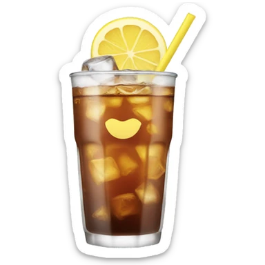 ice tea sticker