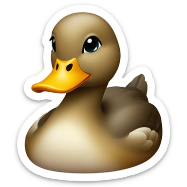 Duck  sticker
