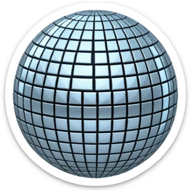 disco ball sticker