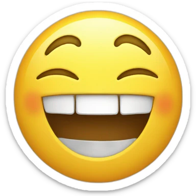 laughing emoticon sticker