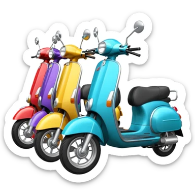 Scooters sticker