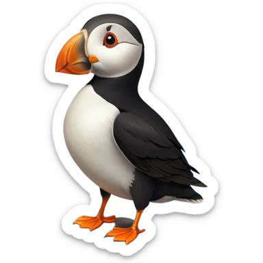 Puffin sticker
