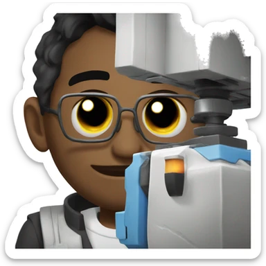 Portal 2 Wheatley sticker