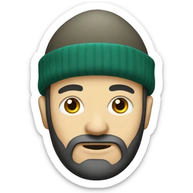 Tatar in a skullcap sticker