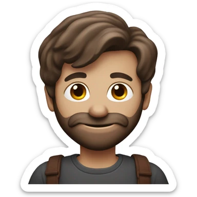 Dunkel rotes Herz  sticker