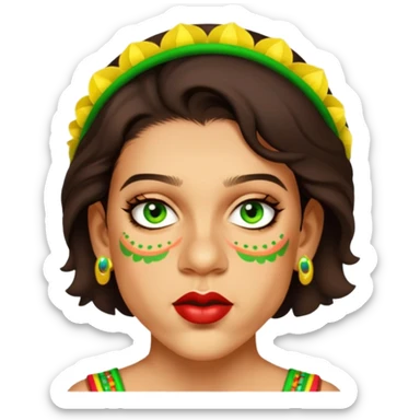 Vibrant Festival Singer sticker