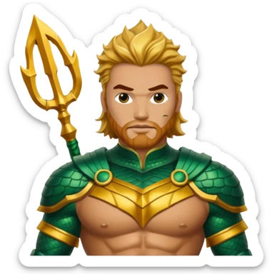 aquaman full body sticker