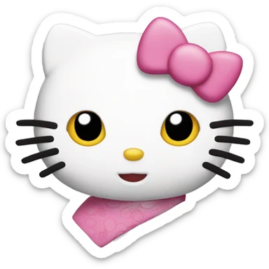 hello kitty  sticker