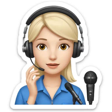 computer women sticker