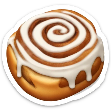 Cinnamon roll sticker