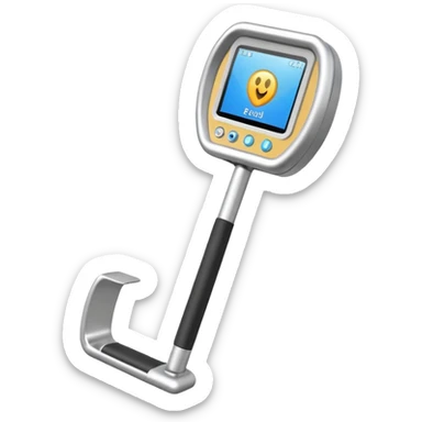 Hand-held metal detector
Security scanner
Handheld security wand
Metal detector wand sticker