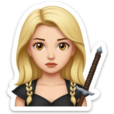 Slayer Charlotte from Fortnite sticker