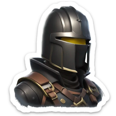 Fortnite chevalier noir sticker