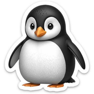 bombastic side eyeing penguin sticker