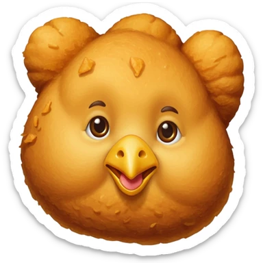 Chicken nugget ￼ sticker