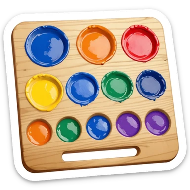 Paint Palette sticker