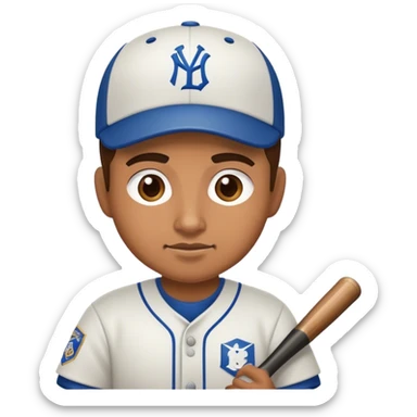 Corrections officer playing baseball and video games sticker