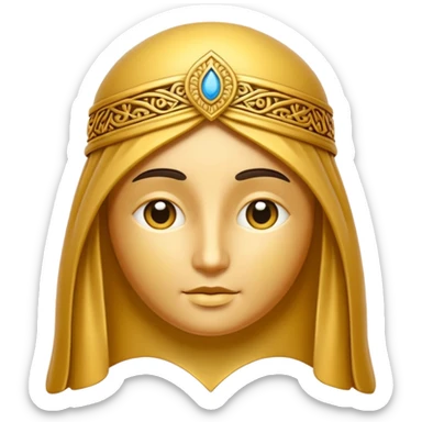 Farvahar emoji for cyrus the king of iran sticker