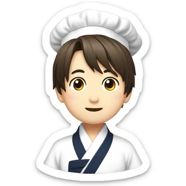 Yuta onodera de Cocina japonesa con Yuta  sticker