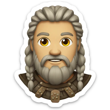 norvegian viking sticker