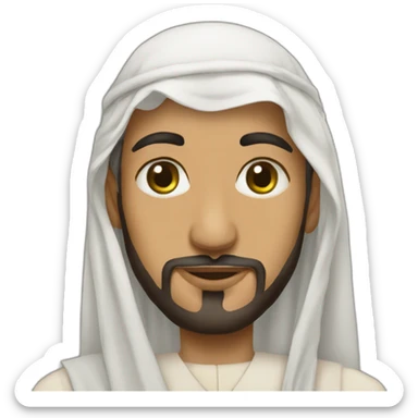 South-Saudi Arabia-traditional clothes sticker