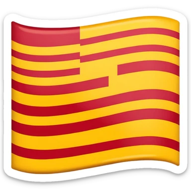 catalan independence flag sticker