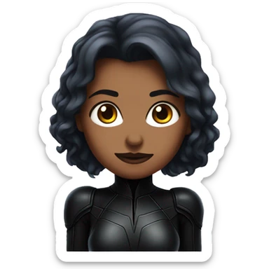 black widow mrvel sticker