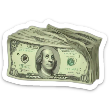 dollar sticker